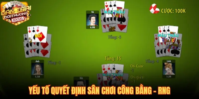 Thuật toán RNG và chứng nhận quốc tế đảm bảo một sân chơi công bằng